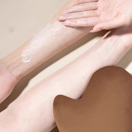 Body Lotion Glove Self-Tanning Mitt Double-Sided Prevents Sticky Hands Applicator Quick Dry Flocking Glove Makeup Applicator
