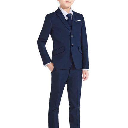 Boys Suits Colorful Formal Suits 5 Piece Slim Fit Dresswear Suit Set School Uniforms