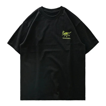 2025 High-end heavy cotton short-sleeved T-shirt, a fashionable and trendy brand for men and women in summer 명품 티셔츠 2022