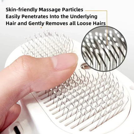 3-in-1 Cat Hair Brush Dog Hair Brush  Electric Pet Cleaning Steam Spray Massage Hair Removal Comb anti-Tangle