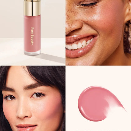 Rare Beauty Positive Light Liquid Luminizer Highlight Contouring Liquid Blush Makeup Face Shimmer Shine High Lighter Lipstick