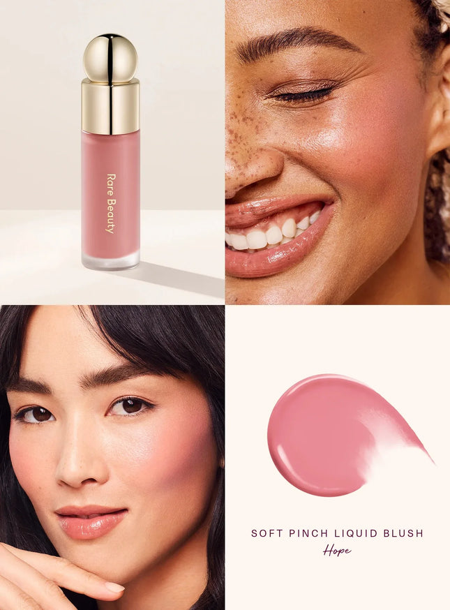Rare Beauty Positive Light Liquid Luminizer Highlight Contouring Liquid Blush Makeup Face Shimmer Shine High Lighter Lipstick