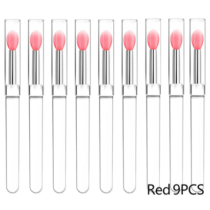 3/15PCS Reusable Lip Brush Silicone Lip Mask Applicator Transparent Lipstick Tool For Lip Gloss Eyeshadow Brushes Makeup Tools