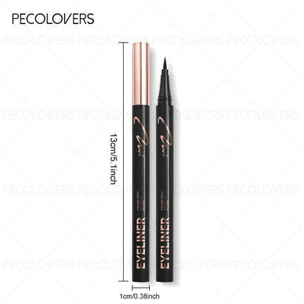1PC Ultra-thin Waterproof Liquid Eyeliner Quick Dry Smooth Eye Liner Long Last Lower Eyelash Pen  Makeup Cosmetics