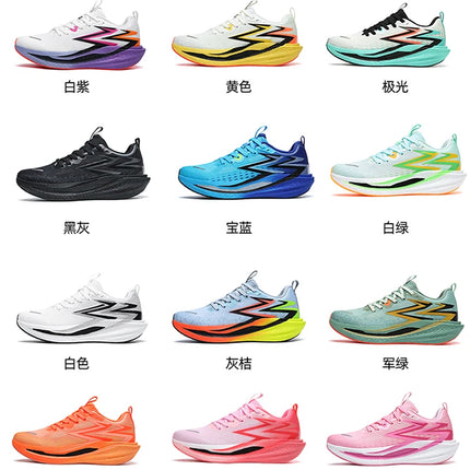 Marathon Men Running Shoes Carbon Board Speciality Sports Breathable Lightweight Women's Comfortable Chunta Athletic Sneakers