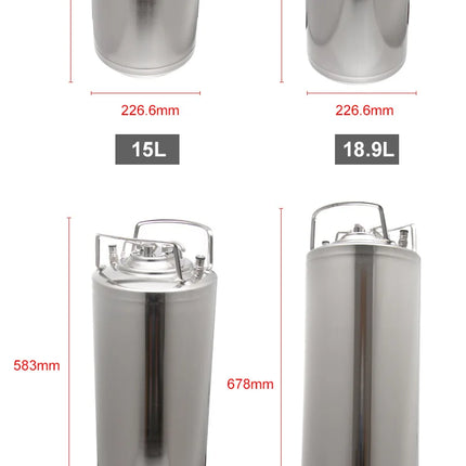 304 stainless steel beer can, Coke syrup can, Pepsi barrel, Coke barrel, home-brewed wine jug, craft brew barrel