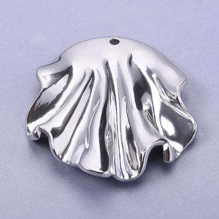5pcs Stainless Steel Conch Starfish Turtle Charms For Jewelry Making Supplies Ocean Charm Silver Color Pendant Handmade Material