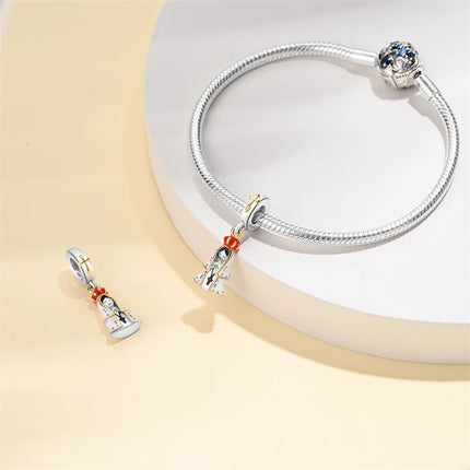 Original New 925 Sterling Silver Prayer Virgin Mary Charms Beads Fit Necklace Bracelet Accessory DIY Jewelry For Women Gift