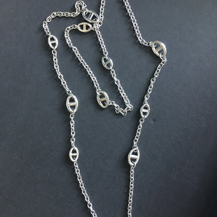 Hot sale 80, 150cm stainless steel couple necklace, multi-functional, fashionable, multi-layer bracelet, same style for men and women