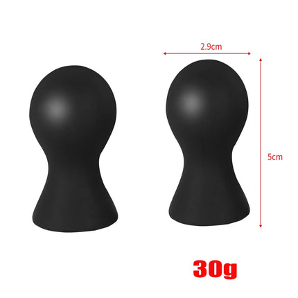 2PCS Silicone Nipple Sucker Pump Breast Massager Sex Toys For Women Nipple Clamps Clitoris Stimulator Sexy Games For Couples