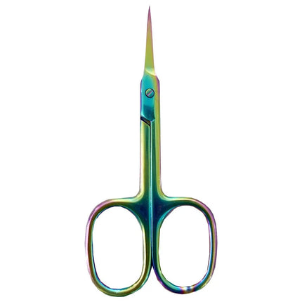 Stainless Steel Cuticle Scissors with Curved Pointed Tips Ultra-thin  Cuticle and Keratin Removal Nail Beauty Scissors
