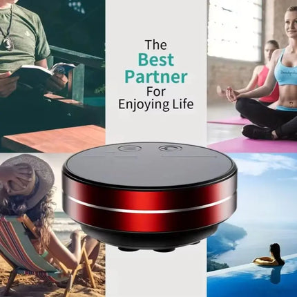 Bone Conduction Wireless Speaker, 5W Surging Sound Quality, Portable and Portable Audio for Kitchen/Bedroom/Outdoor. The Bone Co