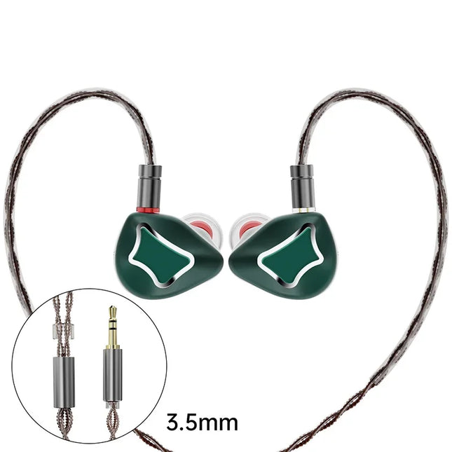 ARTTI R1 HIFI Earphone 2+1 Triple Dynamic Driver In-ear Music Headphone with Detachable 0.78 2pin Connector