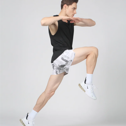 Quick Drying Elastic Sports Sleeveless T-Shirt Shirt Custom Printing Logo Embroidery Men's and Women's Running Fitness Vest