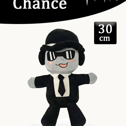 TreasuringU New 30cm Chance Plush Toys Cute Cartoon Rabbits Stuffed Dolls Slasher Game Plushie For Boy Girl Birthday Gifts