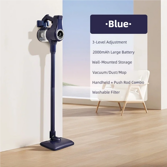 TINSOL 15000PA Wireless Vacuum Cleaner for Home Use, High Suction, Cordless Vacuum, Handheld Vacuum and Mop All-in-One