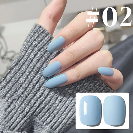 MlANEL 12ml Blue Gel Nail Polish - Halloween 2026 New Arrival - Trendy Royal Blue Klein Blue Gel Nail Polish