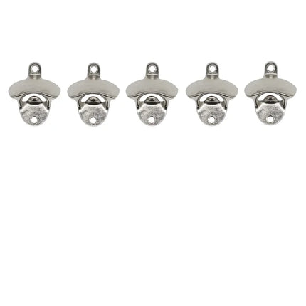 5pcs/10pcs Bottle Opener Wall Mounted Rustic Beer Opener Set Vintage with Mounting Screws for Kitchen Cafe Bars