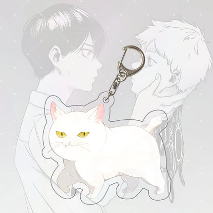 Anime Keychain Hikaru ga Shinda Natsu Hikaru Acrylic Keyring Strap Figure Hanging Accessories Backpack Decoration 6cm, Fan Gift