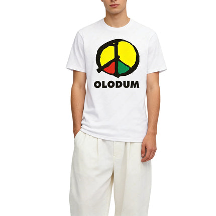 Retro Antiwar Michael Jackson MJ OLODUM Summer Unisex Men's Women's T-shirts Tee Tops Children's Adult Parent-Child T-shirts