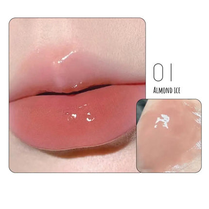 Mirror Watery Essence Lip Gloss Liquid Lipstick Jelly Lip Glaze Fading Lip Lines Water Light Jelly Makeup Moisturizing Lips Tint