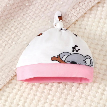 Newborn Baby Girl Clothing set Cute Koala Long Sleeve Top+ Pants+Hat 3PCS Outfits for 1-18 Months Infant Girl Spring&Autumn Wear
