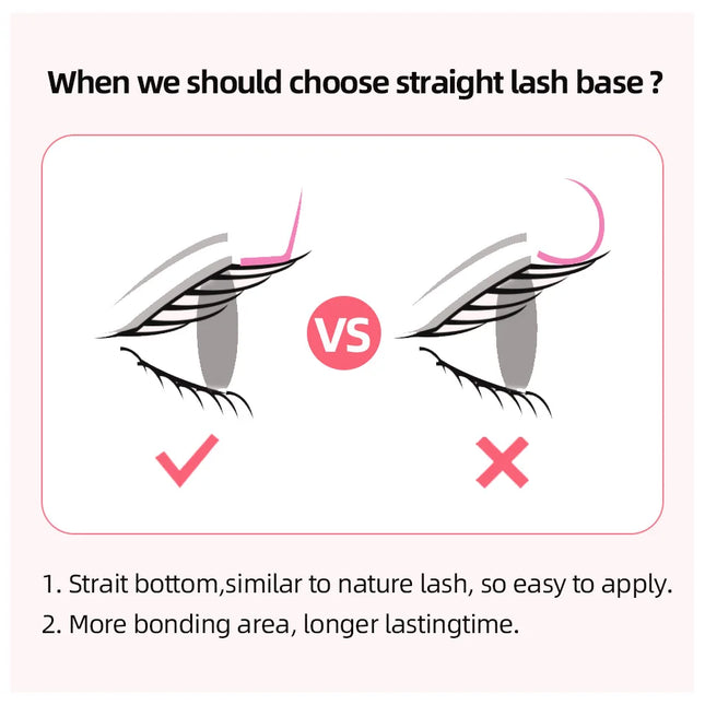 Rujade All Size L L+ LC LD LU(M) Curl Individual Eyelashes Extensions Natural Faux Mink Russian Volume Eyelashes Makeup Cilia