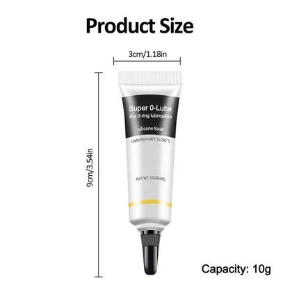 10g Silicone Grease Lubricant Hardware Waterproof O-ring Bearing gear Coffee Machine Lubrication Multipurpose Lubricating Oil