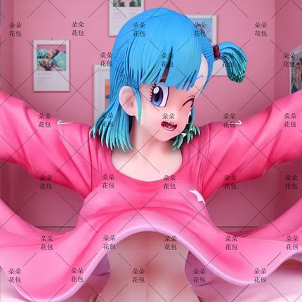 Bulma Dragon Ball Gk Figure Anime Beautiful Girl Resin Statue Collectible Desktop Ornament For Anime Collection Enthusiasts