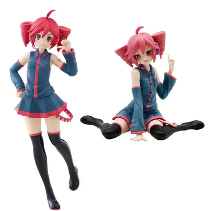 Original Utau Kasane Teto Premium Chokonose Action Figure PVC Model Collection Anime Figurine Birthday Gift