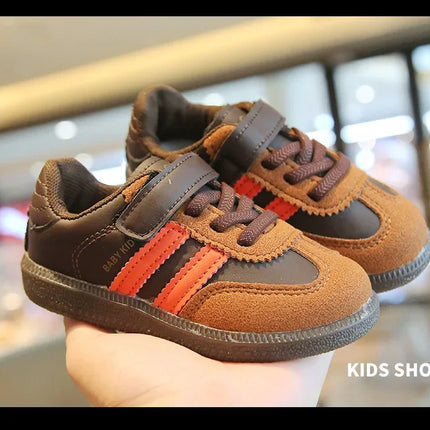 Children's Sneakers Boy Spring Autumn Causal Kid Running Walking Shoes Fashion Versatile Girls Tennis Shoes Soft Soled Hook Loop