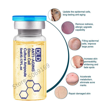 Korea 5ml Glow BB Cream Hyaluronic Acid Ampoule Kit Facial Repair Foundation Cream Moisturizing Rejuvenation Beauty Skin Care