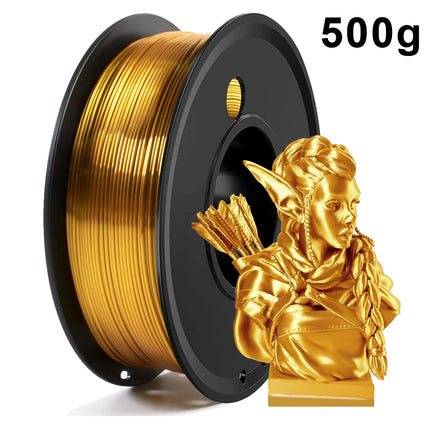 250gx4 Silk gold PLA 3D Filament Wire 1.75mm 3D Printer Material 250g,500g,1kg 3D Print Refills, Filament wire Vacuum Packaging