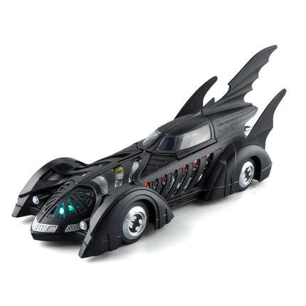 1/24 Classic Movie Car Alloy Batmobile Bat Sports Car Model Diecast Metal Toy Racing Car Model Sound Light Simulation Kids Gifts