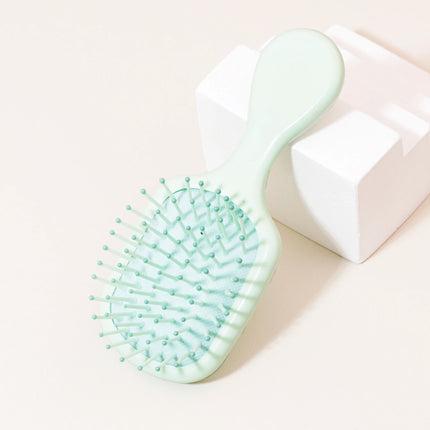 1pc air cushion comb mini portable lovely massage cartoon comb straight hair comb hairdressing tool Special for real hair wigs
