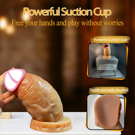 Realistic Big Huge Thick Anal Dildo Butt Plug Giant Large Soft Silicone Anal Plug Expander Training Adult Sex Toys for Women XXL