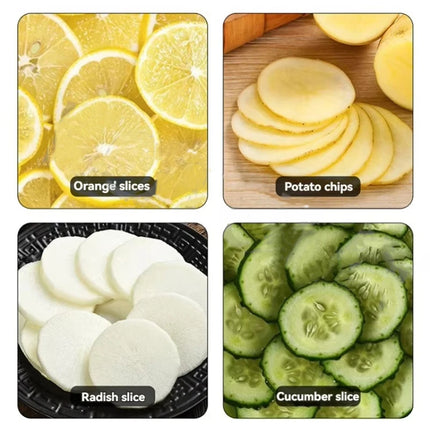 Commercial Electric Vegetable Cube Cutting Machine Fruit Slicer Cutting Strip Dice Potato Carrot Food Processor with 5 Blades