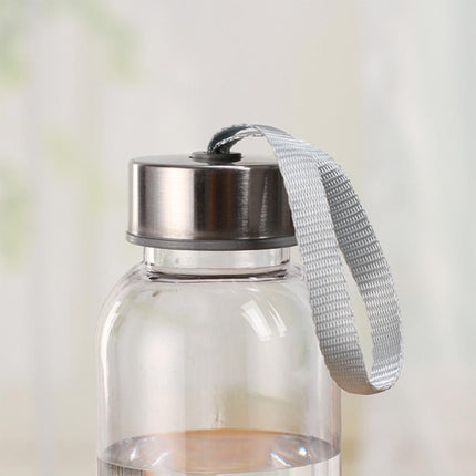300/400/500ML Transparent Handy Cup Portable Plastic Water Cup Drinking Bottle for Outdoor Sports Kitchen Tools Fitness Cup