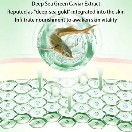 Sturgeon Caviar Anti Gravity Firming Anti Wrinkle Lifting Face Lotion Small Molecule Tonic Collagen Elastic Emulsions Skin Care
