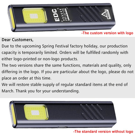 LED Keychain Flashlight Rechargeable 550LM Portable Mini Torch Pocket Lantern Flood Work Light With Magnet For Emergency Using