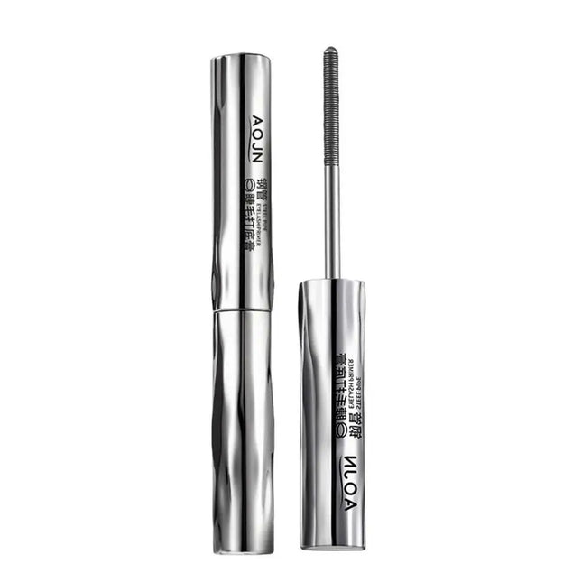 AOJN Slender＆Dense Mascara Smudge-Proof Long-Lasting Natural Curling Thickening Spiral Brush Mascara