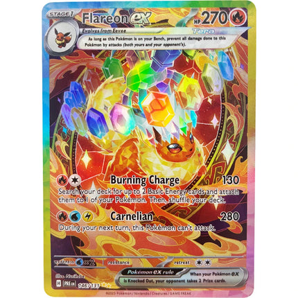 Collection Cards EN Prismatic Evolutions Umbreon Espeon Sylveon DIY Self Made Single Card Classic Game Anime Card Gift Toy