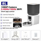 5G 1080P Bowl x1 W / Food-grade ABS