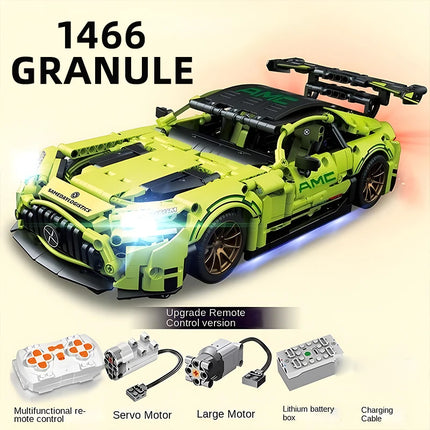 1:14 Sports Car Building Blocks Famous Racing car Assembly building blocks expert Speed Car Model Brick Moc Toy Boy Holiday Gift