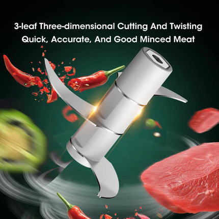 Multifunctional Mini Electric Garlic Grinder for Baby Food USB Charging Home Kitchen Meat Grinder Vegetable Chopper