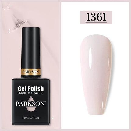 Parkson 12ML Nail Gel Polish HEMA TPO FREE Full Coverage 279 Color Gel Pigment Professional Nail Art Long Lasting Gel Varnish
