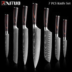 7 PCS knife set A