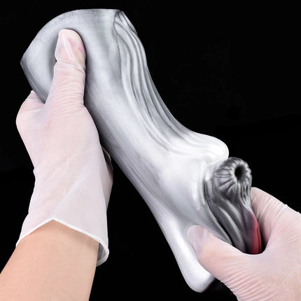 FAAK Color Mixed Ultral Soft Male Masturbator Silicone Fantasy Pussy Anal Stroker Erotic Fetish Stimulation Sex Toy for Men
