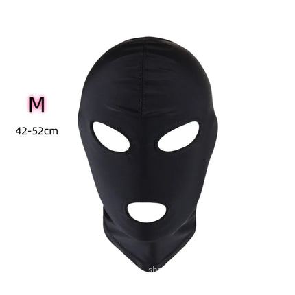 Exotic BDSM Blindfold Games Accessories with Sexy Slave Bondage Multiple Forms Elastic Hood Mask for Couple Role Play Sex Toy