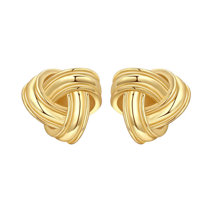 Original 2026 S925 Sterling Silver Zircon 18K Gold Lining Vintage Hoop Earrings for Women Birthday Party Wedding Gift Jewellery